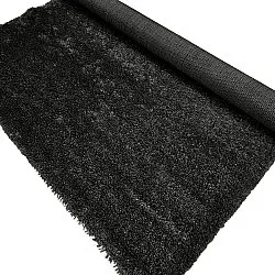 Tapis à poils longs - Zoe (noir)