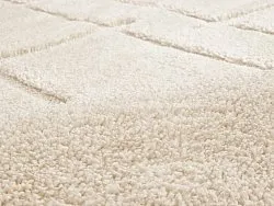 Tapis moelleux - Flavia (blanc cassé)