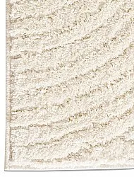 Tapis à poils longs - Tove (blanc cassé)