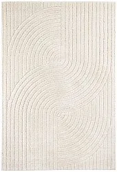 Tapis à poils longs - Wendy (blanc cassé)