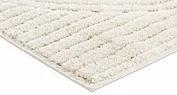 Tapis à poils longs - Wendy (blanc cassé)
