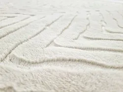 Tapis à poils longs - Wren (blanc cassé)