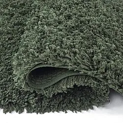 Tapis shaggy - Combarro Solid Cotton Shaggy (vert)