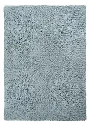 Tapis shaggy - Combarro Solid Cotton Shaggy (bleu clair)