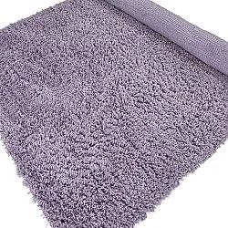 Tapis shaggy - Combarro Solid Cotton Shaggy (violet clair)