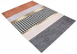 Tapis Wilton - Esme (orange/multicolore)