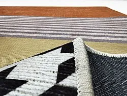 Tapis Wilton - Esme (orange/multicolore)
