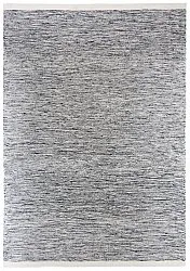 Tapis en laine - Savona (noir/blanc)