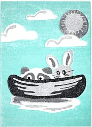 Tapis enfant - Bueno Bunny (turquoise)