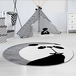 Tapis pour enfants - Bueno Panda (gris)