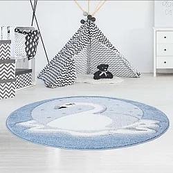 Tapis enfant - Bueno Swan (bleu)