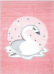 Tapis enfants - Bueno Swan (rose)