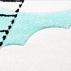 Tapis pour enfants - Bueno Moon (turquoise)