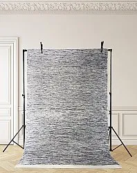 Tapis en laine - Savona (noir/blanc)