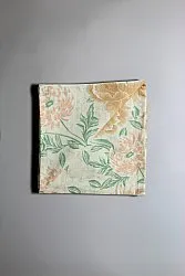 Serviettes de table en tissu - lot de 4 Almira (jaune)