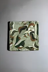 Serviettes de table en tissu - lot de 4 Amalie (vert)