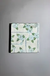 Serviettes en tissu - lot de 4 Anna-Lisa (bleu)