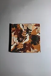 Serviettes de table en tissu - lot de 4 Asta (marron)