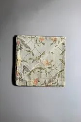 Serviettes de table en tissu - lot de 4 Bodil (marron)