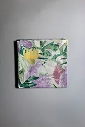 Serviettes de table en tissu - lot de 4 Cutie (violet)