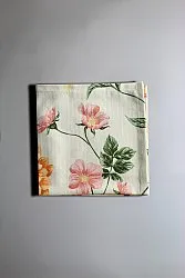 Serviettes de table en tissu - lot de 4 Dahlia (orange)