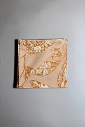Serviettes en tissu - lot de 4 Leaves (orange)