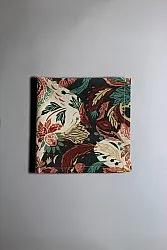 Serviettes de table en tissu - lot de 4 Paula (bleu/multi)