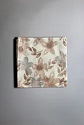 Serviettes de table en tissu - lot de 4 Petite (beige)