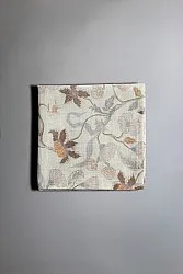 Serviettes en tissu - lot de 4 Sollan (beige)
