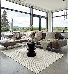 Shaggy intérieur-extérieur - Devon (crème)