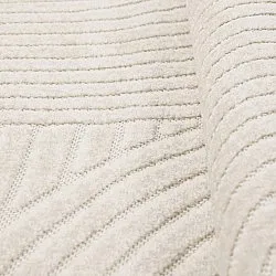 Tapis rond - Devon (crème)