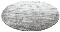 Tapis rond - Shaggy Luxe (argent)