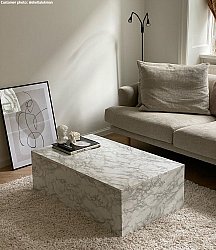 Tapis shaggy - Orkney (blanc/offwhite)