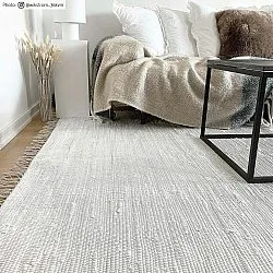 Tapis patchwork - Silje (blanc)