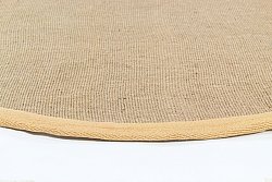 Tapis rond (sisal) - Agave (taupe clair)