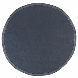 Tapis rond (sisal) - Agave (gris foncé)