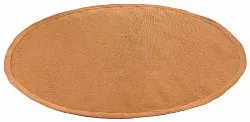 Tapis rond (sisal) - Agave (orange)