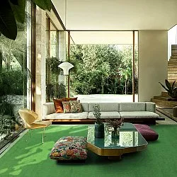 Tapis en sisal - Agave (vert)