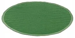 Tapis rond (sisal) - Agave (vert)