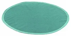 Tapis rond (sisal) - Agave (vert émeraude)