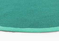 Tapis rond (sisal) - Agave (vert émeraude)
