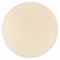 Tapis rond (sisal) - Agave (argent/gris)