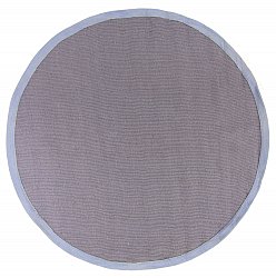 Tapis rond (sisal) - Agave (grise)