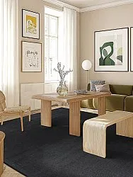 Tapis en sisal - Agave (noir)