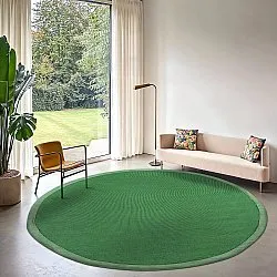 Tapis rond (sisal) - Agave (vert)