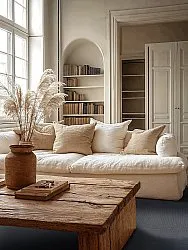 Tapis en sisal - Agave (gris foncé)