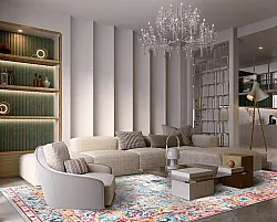 Tapis Wilton - Jedaida (multicolore)