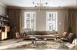 Tapis Wilton - Kebira (beige)