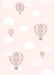 Tapis enfant - Balloons (rose)