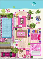 Tapis enfant - Beach world